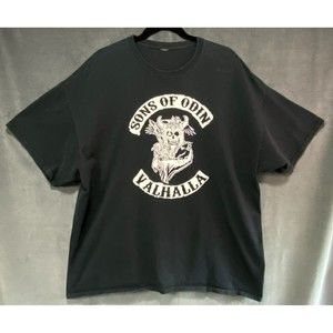 T-Shirt Sons of Odin Valhalla Men's XX-Large - Used